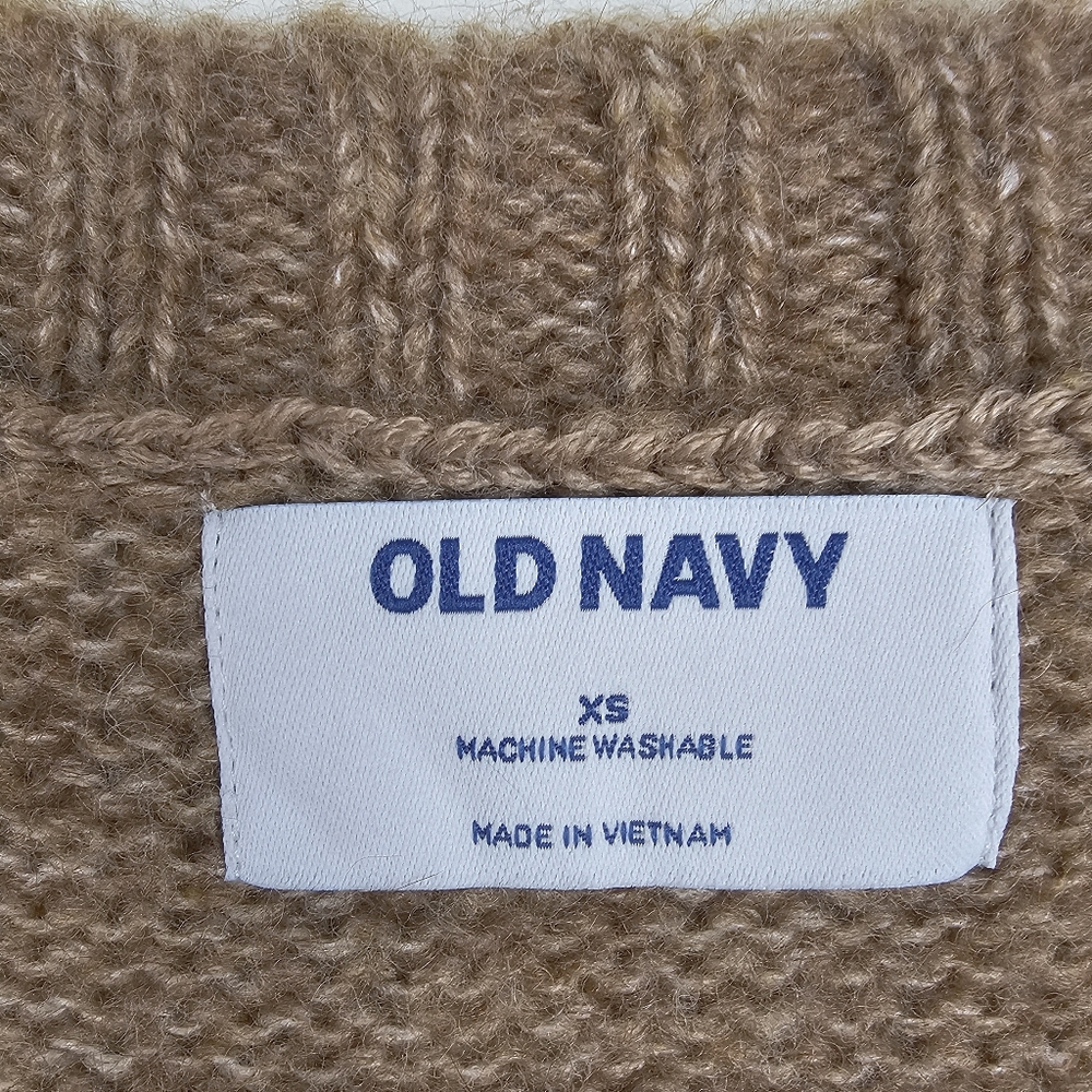 Old Navy #799654 Wool Blend Cardigan Sweater NWT XS - Picture 4 of 6